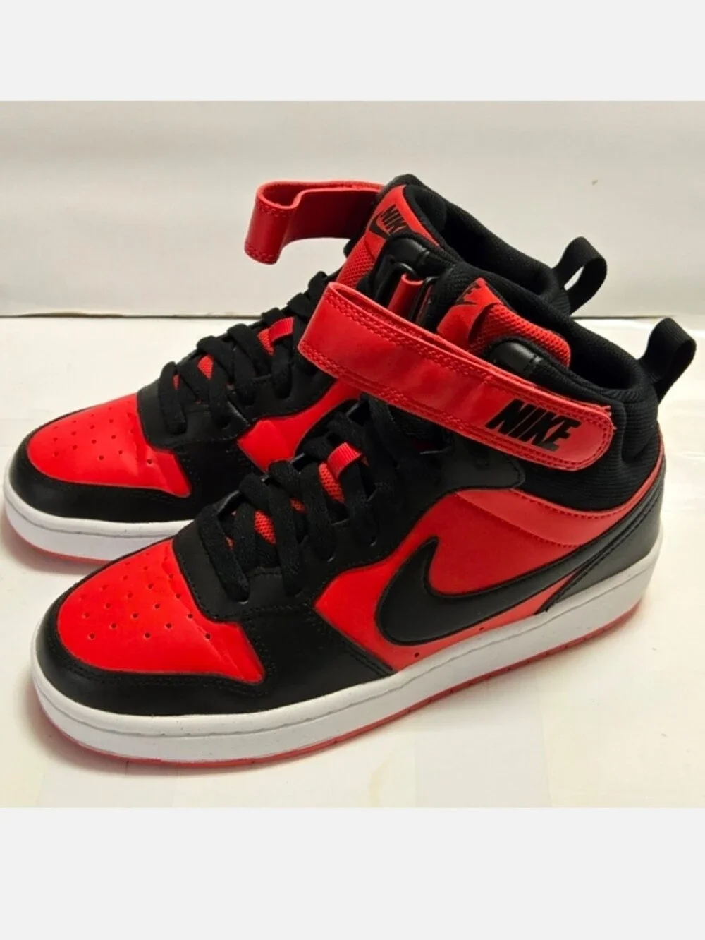 Nike Court Borough‎ Mid 2 (GS) University Red/ Black-White